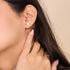 Sunburst | .925 Sterling Silver | Galaxy Glass Mini Stud Earrings